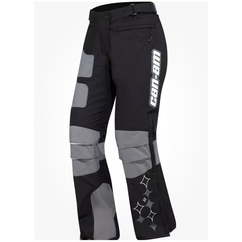 Women's Black and Gray Performance Snow Pants